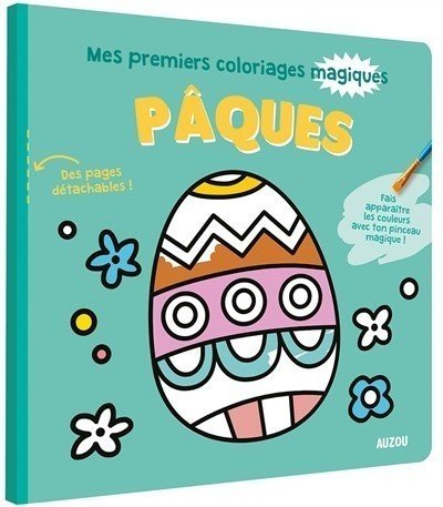 Mes premiers coloriages magiques de Pâques - Livres - Boutique LeoLudo - Auzou