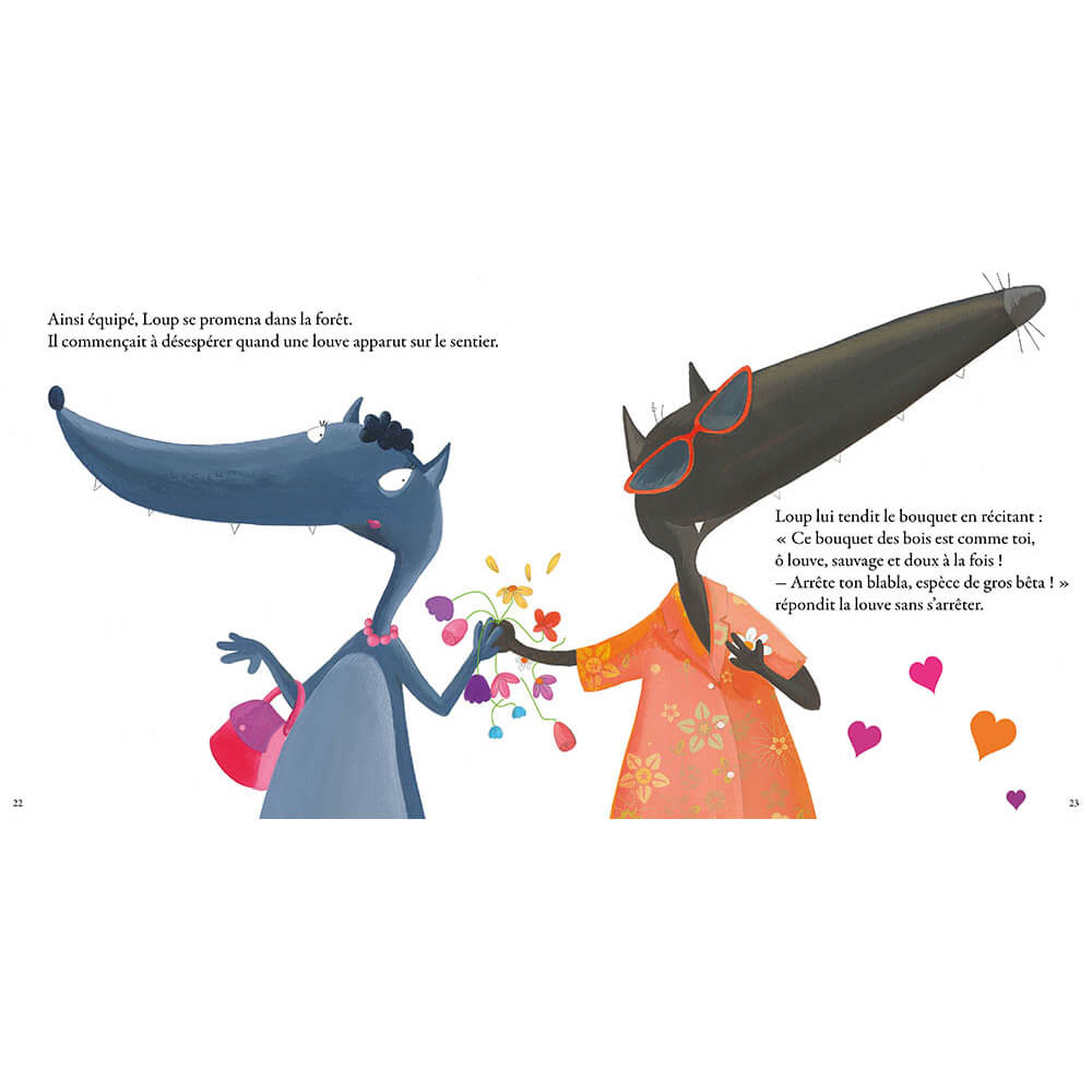 Mes p'tits albums - Le loup qui cherchait une amoureuse - Livres - Boutique LeoLudo - Auzou
