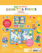Mes tout premiers autocollants - 500 gommettes de formes Pâques - Cahiers d'activités - Boutique LeoLudo - Auzou