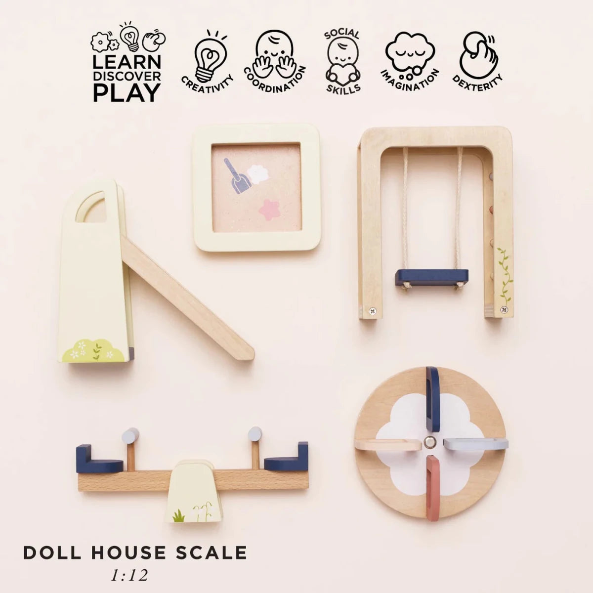Meubles de jeu extérieurs pour maison de poupée - Ensembles de jeu - Boutique LeoLudo - Le Toy Van