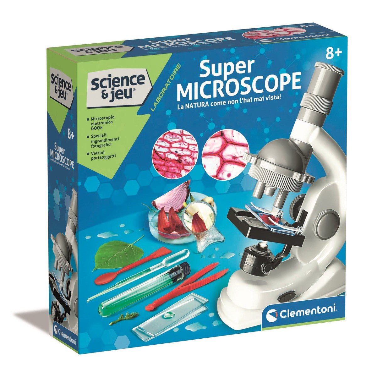 Microscope Super 1200 : Observez le monde en détail ! Jeux scientifiques- Boutique LeoLudo
