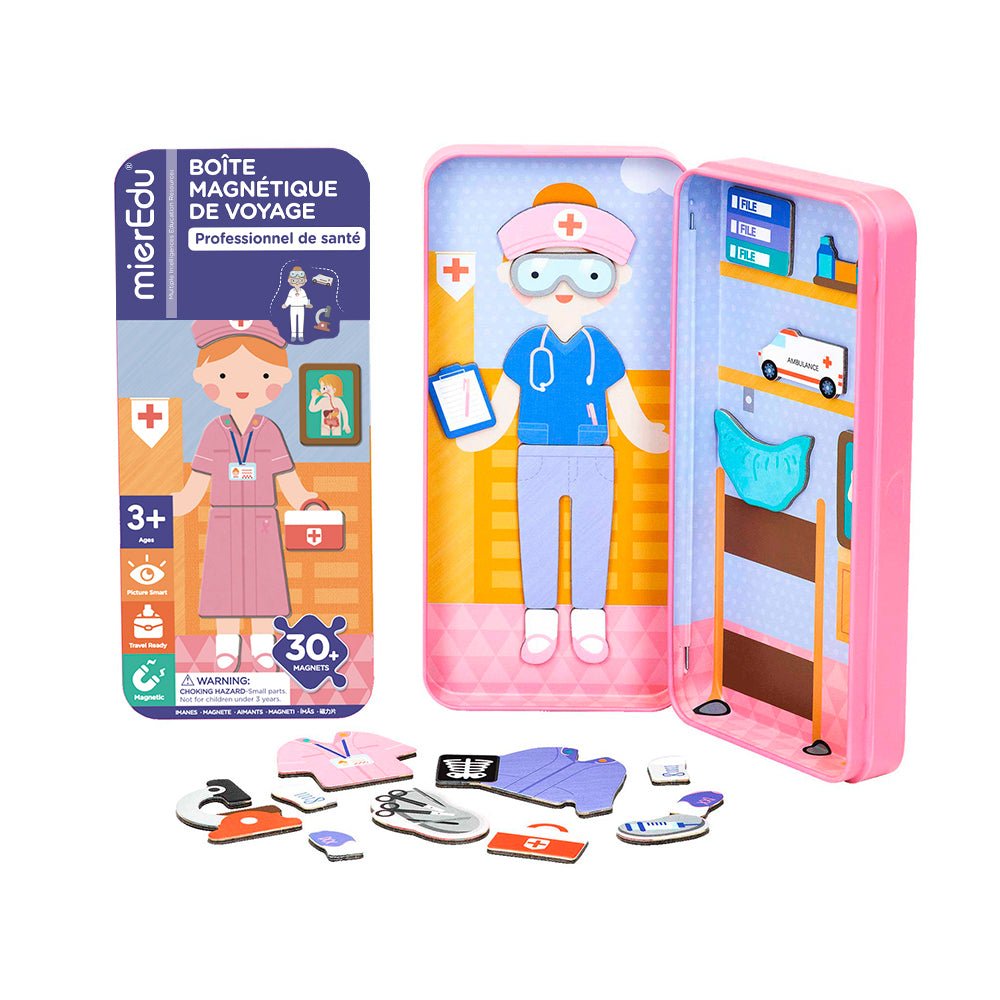 MierEdu - Boîte magnétique Pro Santé -Jeux magnétiques- Boutique LeoLudo-MierEdu