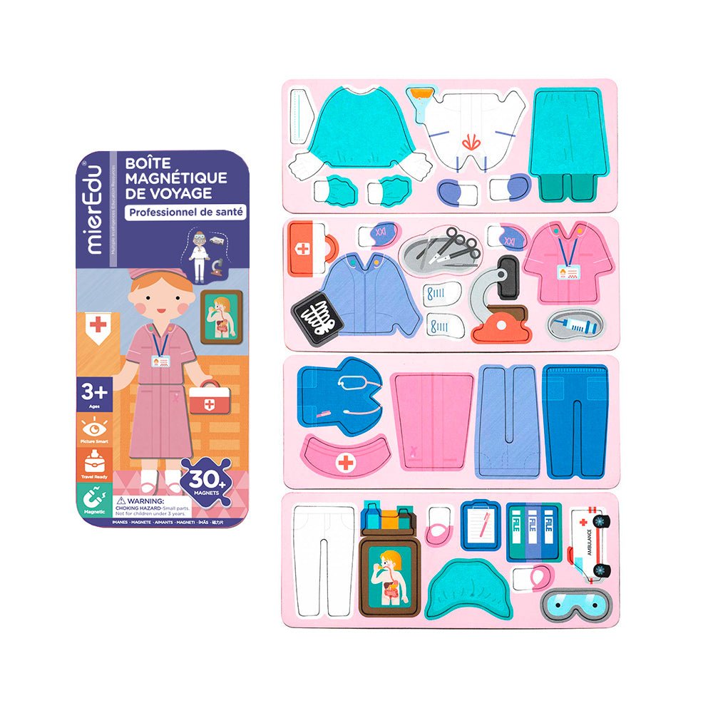 MierEdu - Boîte magnétique Pro Santé -Jeux magnétiques- Boutique LeoLudo-MierEdu