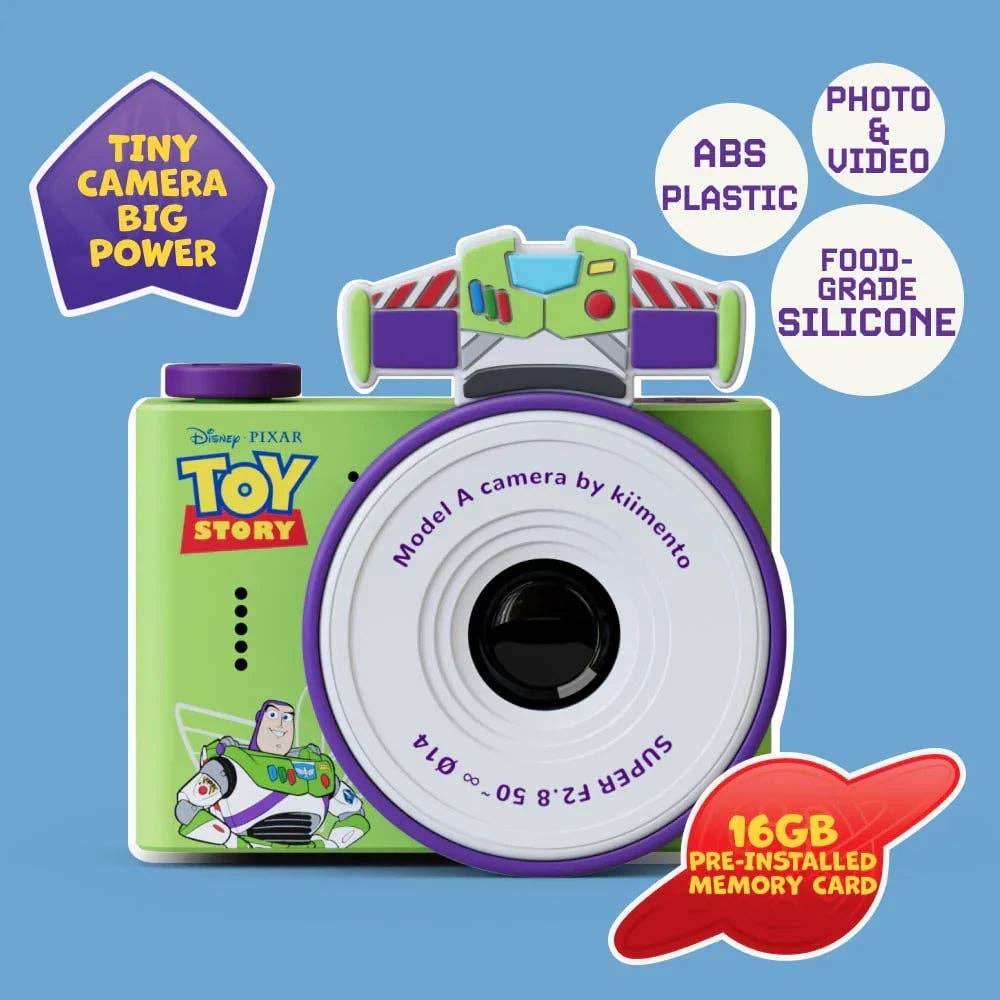Mini appareil photo Disney Buzz Lightyear -Jeux électroniques- Boutique LeoLudo-kiimento (formerly Kidamento)