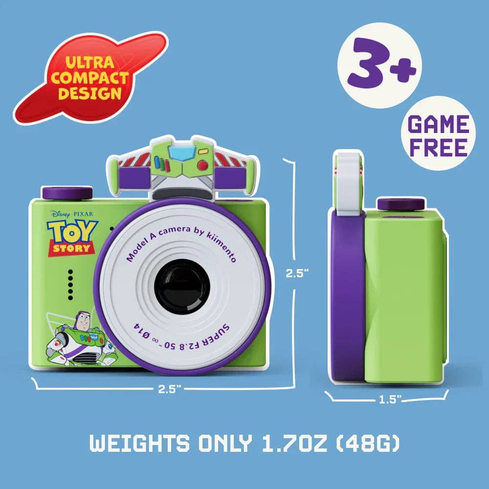 Mini appareil photo Disney Buzz Lightyear -Jeux électroniques- Boutique LeoLudo-kiimento (formerly Kidamento)