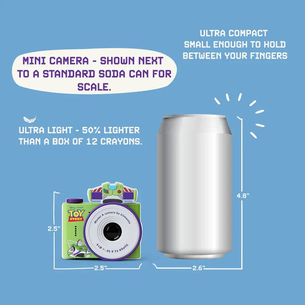 Mini appareil photo Disney Buzz Lightyear -Jeux électroniques- Boutique LeoLudo-kiimento (formerly Kidamento)