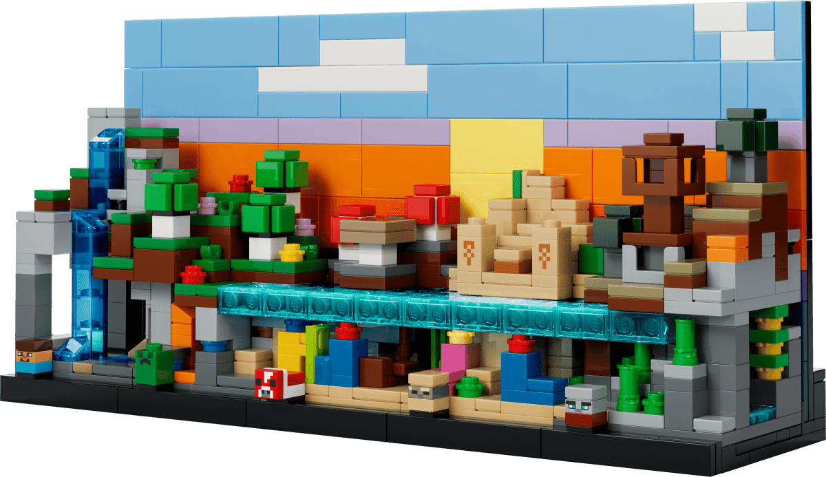 Mini Biomes – LEGO Minecraft (797 pcs) - Jeux de construction - Boutique LeoLudo - LEGO