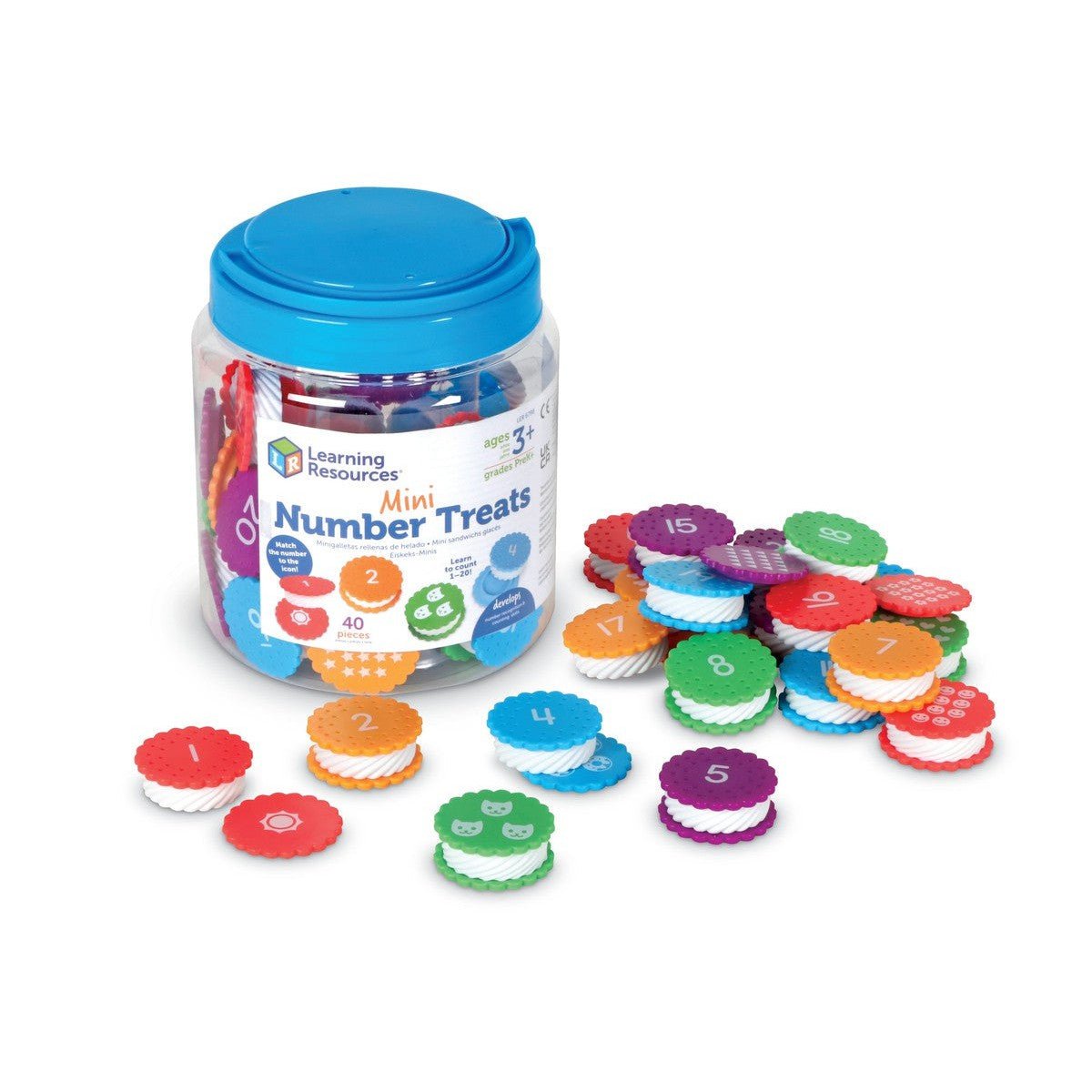 Mini friandises numérotées - Jeux éducatifs - Boutique LeoLudo - Learning Resources