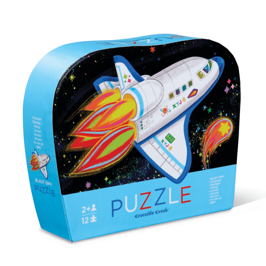 Mini Puzzle - Blast Off (12 pcs) - Casse - têtes - Boutique LeoLudo - Crocodile Creek
