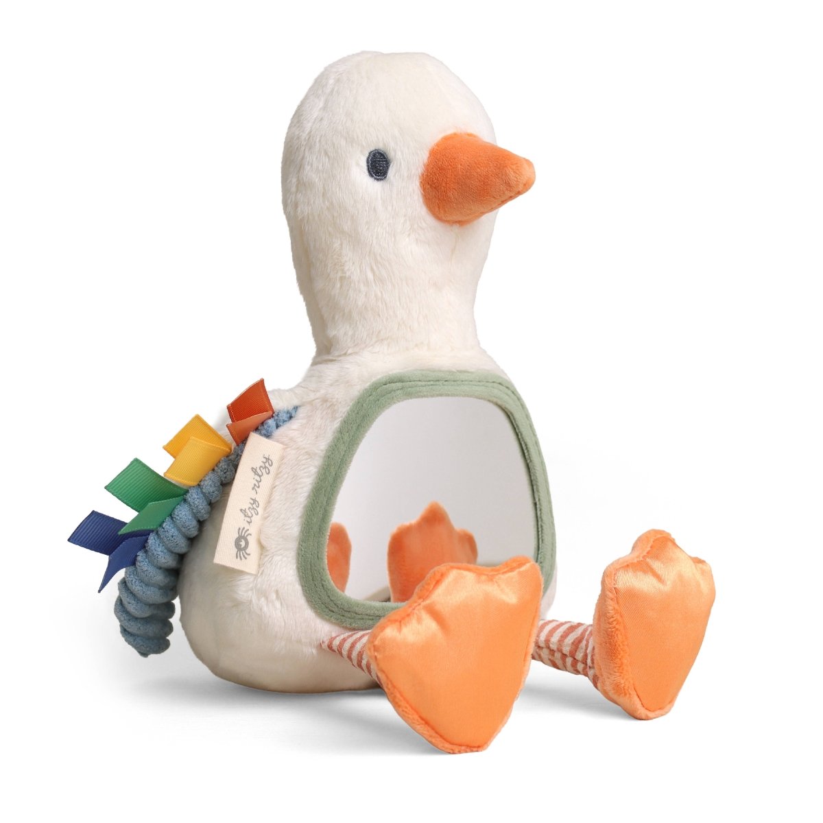 Miroir sensoriel pour le temps sur le ventre - Itzy Ritzy -Jouets d'éveil- Boutique LeoLudo-Itzy Ritzy Canada
