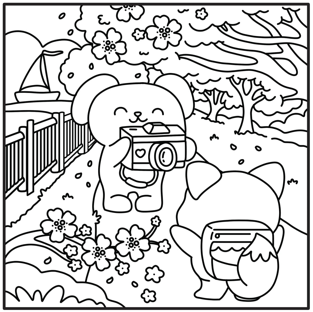 Moments coloriage: Cozy Câlins - Cahiers d'activités - Boutique LeoLudo - Petits Génies