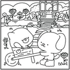 Moments coloriage: Cozy Câlins - Cahiers d'activités - Boutique LeoLudo - Petits Génies