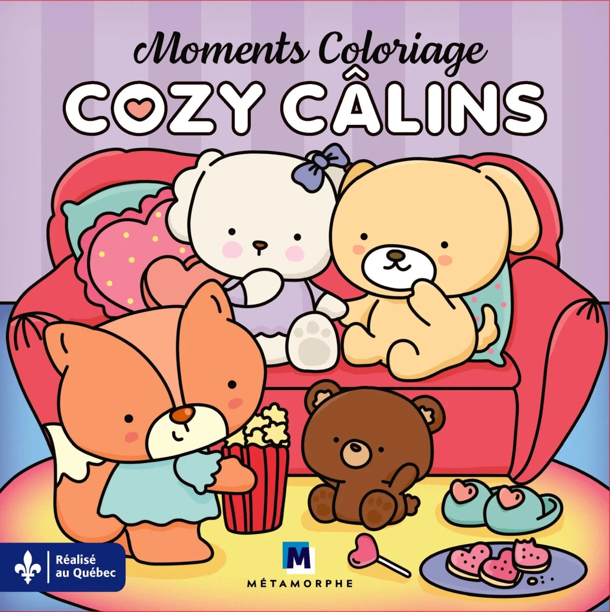 Moments coloriage: Cozy Câlins - Cahiers d'activités - Boutique LeoLudo - Petits Génies