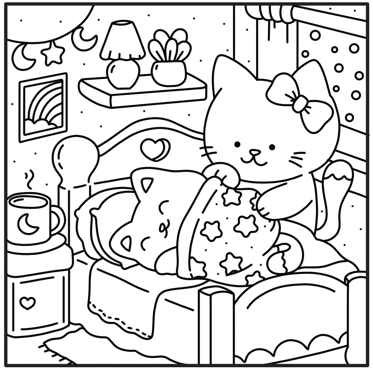 Moments coloriage: Cozy Câlins - Cahiers d'activités - Boutique LeoLudo - Petits Génies