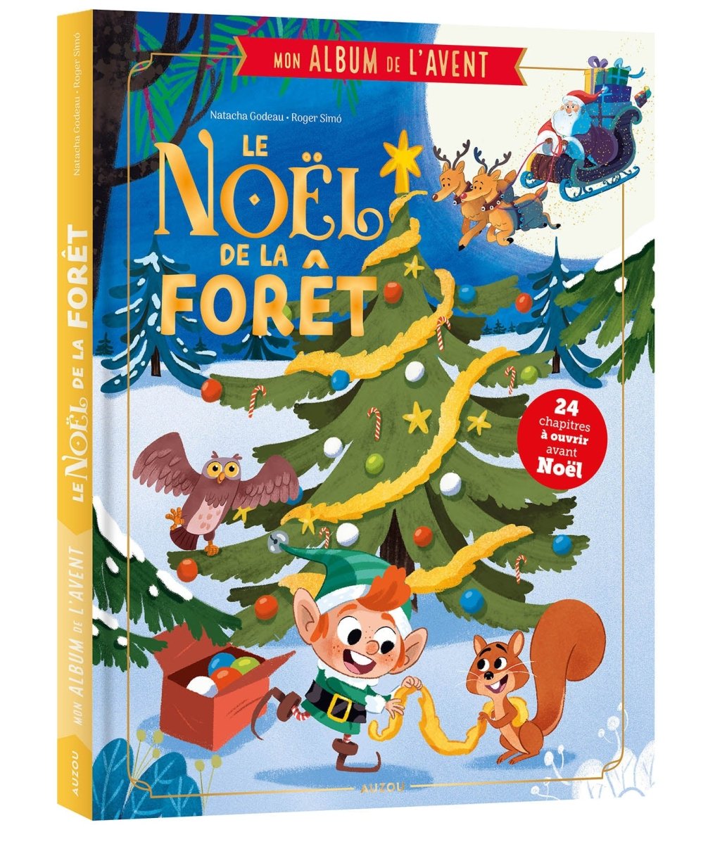 Mon album de l'Avent - Le Noël de la forêt -Livres- Boutique LeoLudo-Auzou
