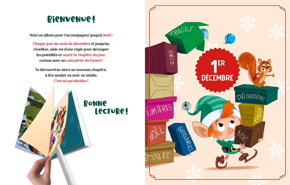Mon album de l'Avent - Le Noël de la forêt -Livres- Boutique LeoLudo-Auzou