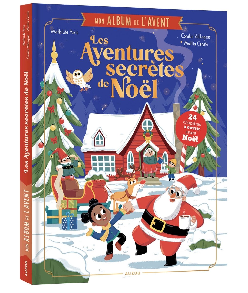 Mon album de l'Avent - Les aventures secrètes de Noël -Livres- Boutique LeoLudo-Auzou