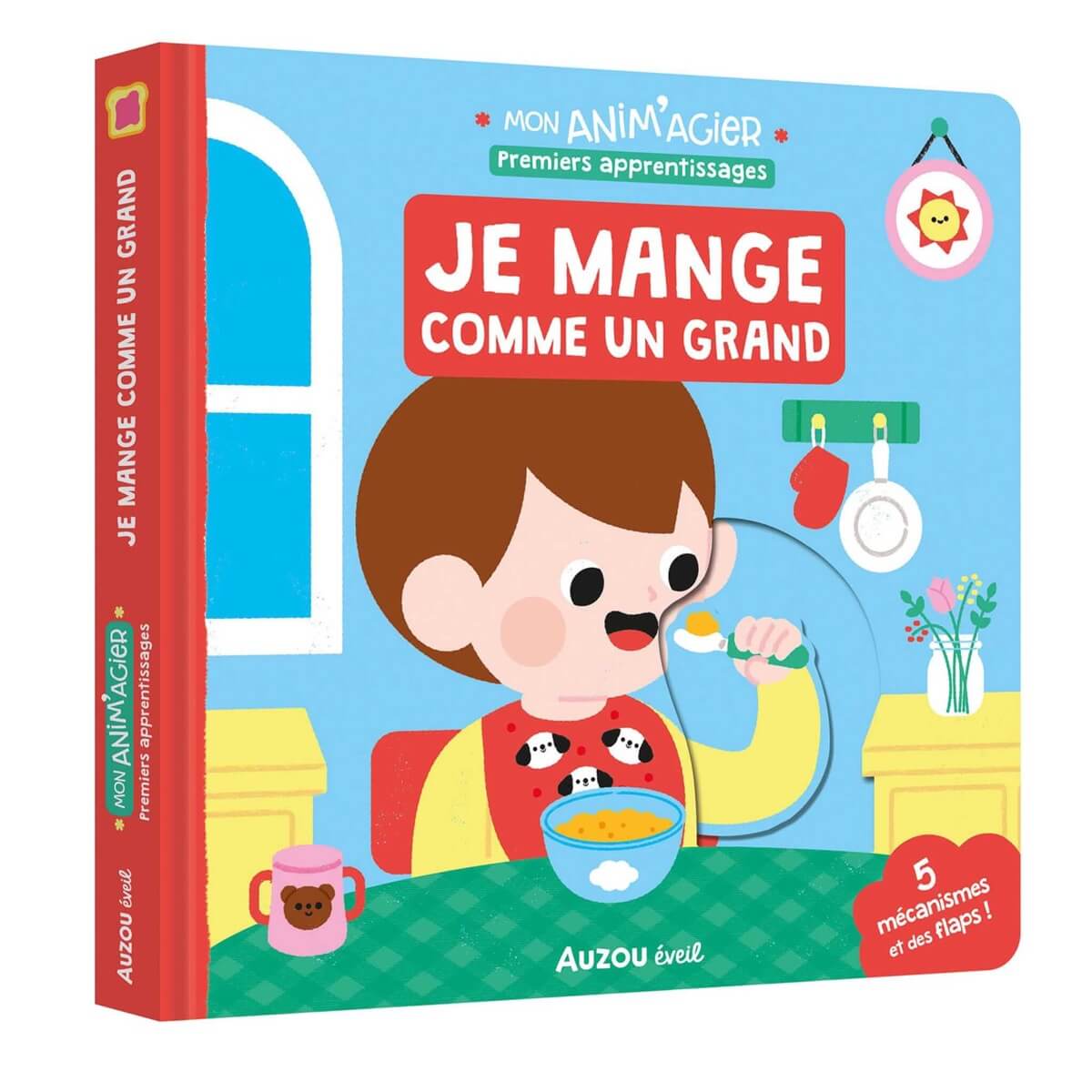 Mon Anim'agier - Je mange comme un grand - Livres - Boutique LeoLudo - Auzou