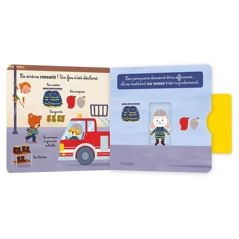 Mon Anim'agier - Les pompiers - Livres d'éveil - Boutique LeoLudo - Auzou