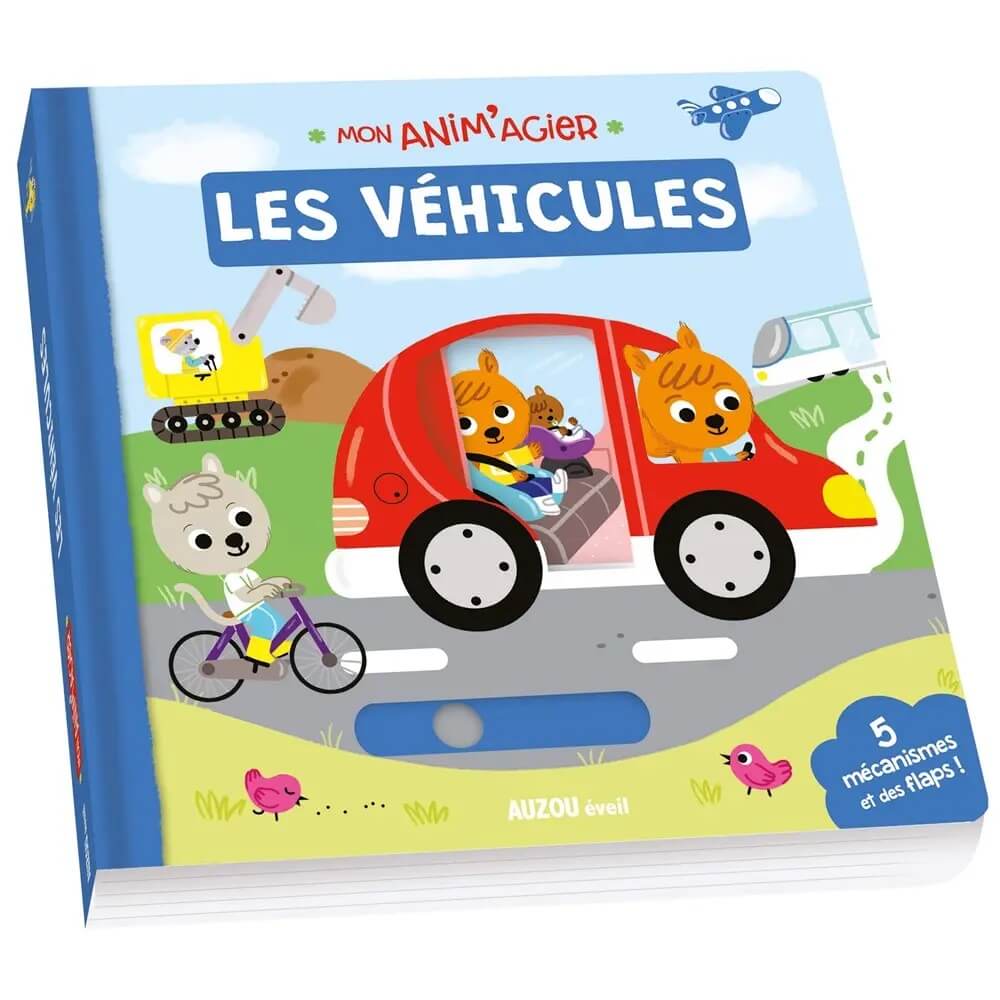 Mon Anim'agier - Les véhicules - Livres - Boutique LeoLudo - Auzou