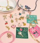 Mon calendrier de l'Avent bijoux - 24 charms à découvrir -Art & bricolage- Boutique LeoLudo-Auzou