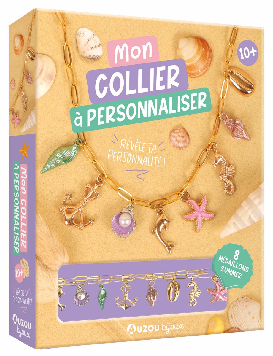 Mon collier à personnaliser - Art & bricolage - Boutique LeoLudo - Auzou