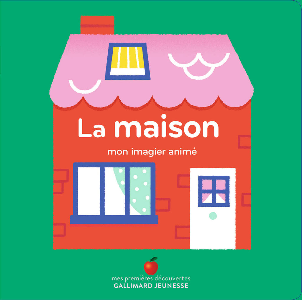 Mon imagier animé: La maison-Gallimard-Boutique LeoLudo