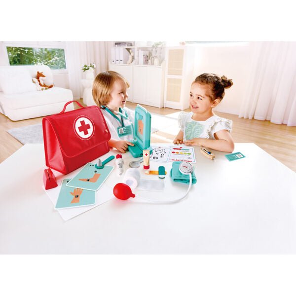 Mon premier ensemble de docteur – 22 pièces -Jouets d'imitation- Boutique LeoLudo-Hape