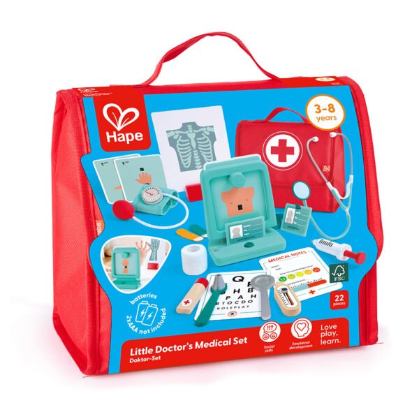 Mon premier ensemble de docteur – 22 pièces -Jouets d'imitation- Boutique LeoLudo-Hape