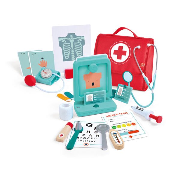 Mon premier ensemble de docteur – 22 pièces -Jouets d'imitation- Boutique LeoLudo-Hape