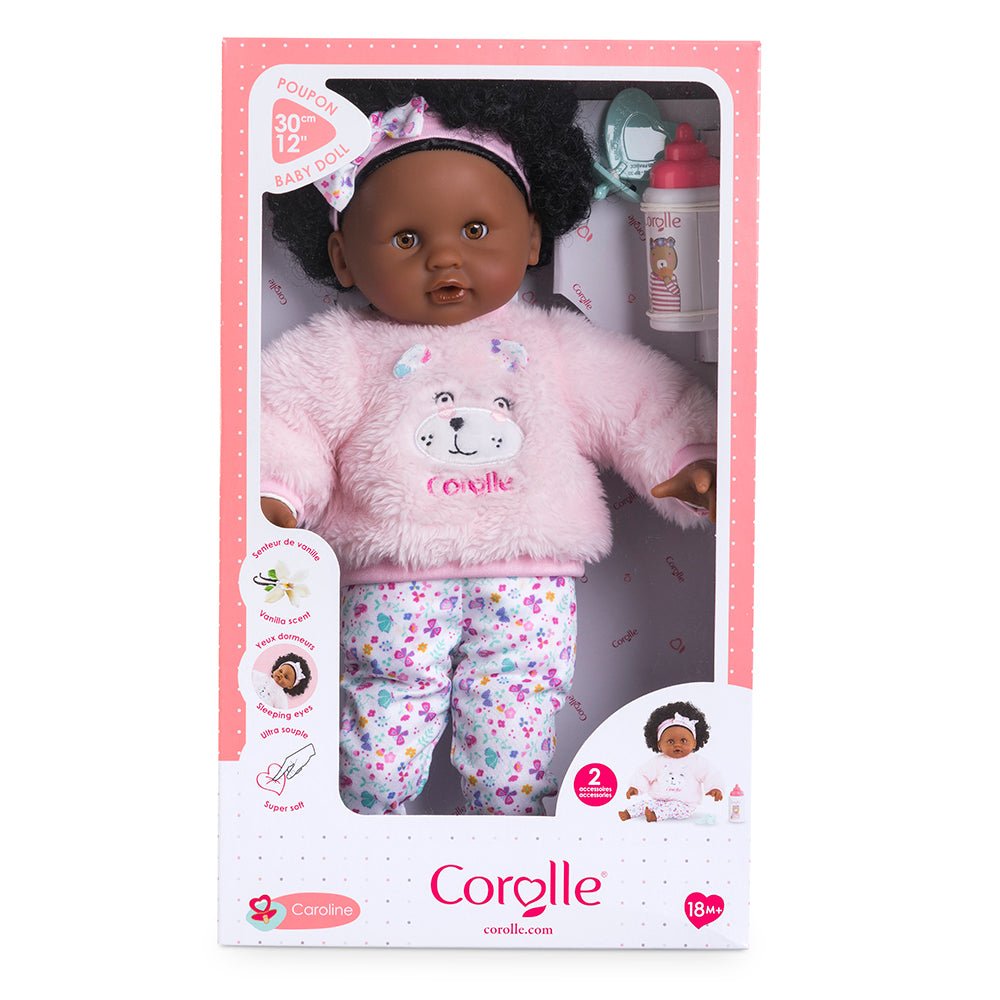 Mon Premier Poupon – Bébé Calin Caroline avec cheveux 30 cm -Poupées- Boutique LeoLudo-Corolle