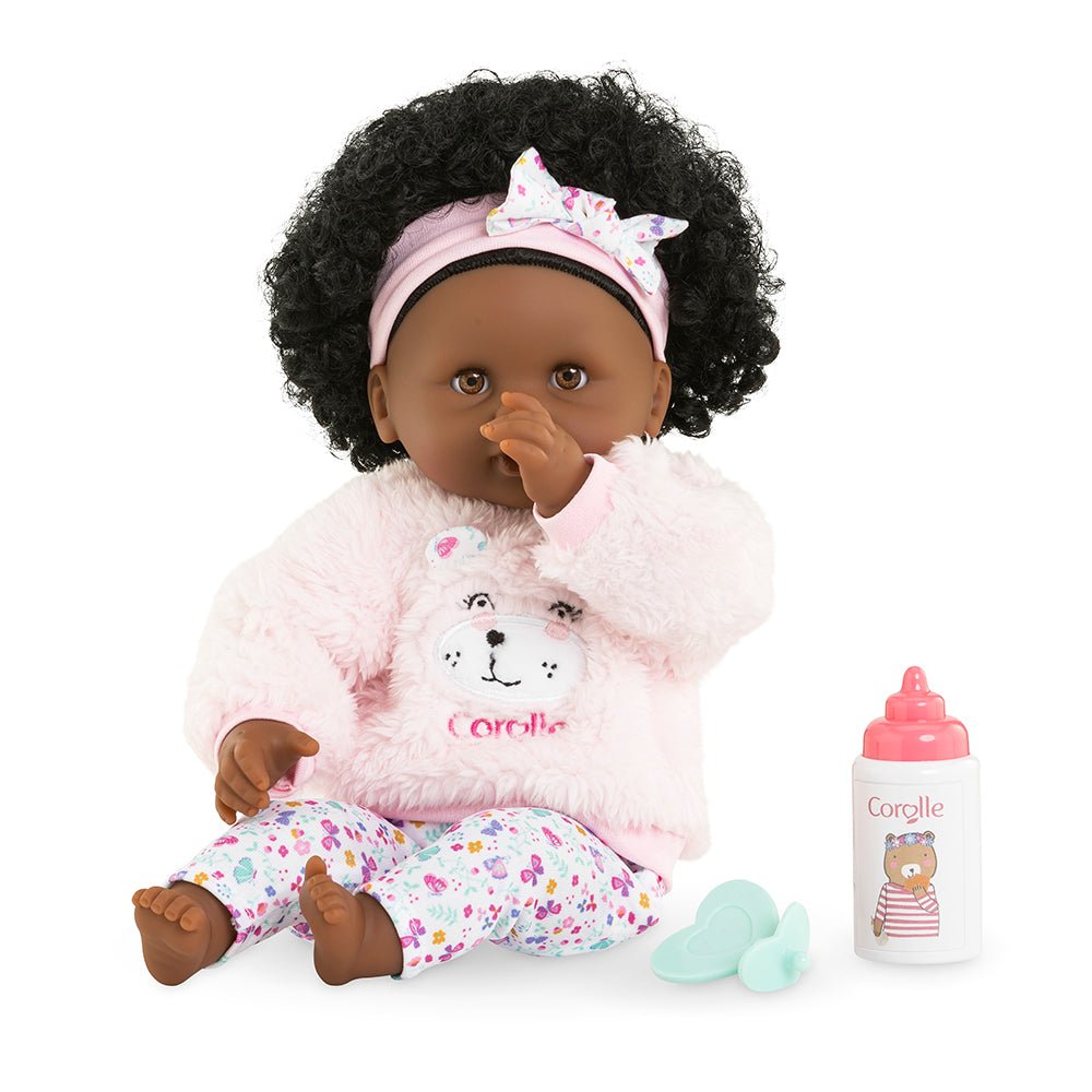 Mon Premier Poupon – Bébé Calin Caroline avec cheveux 30 cm -Poupées- Boutique LeoLudo-Corolle