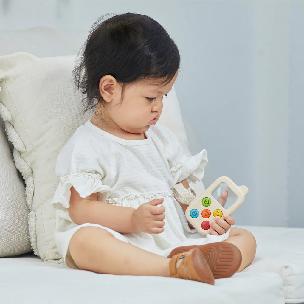Mon premier téléphone en bois - Jouets d'imitation - Boutique LeoLudo - Plan Toys