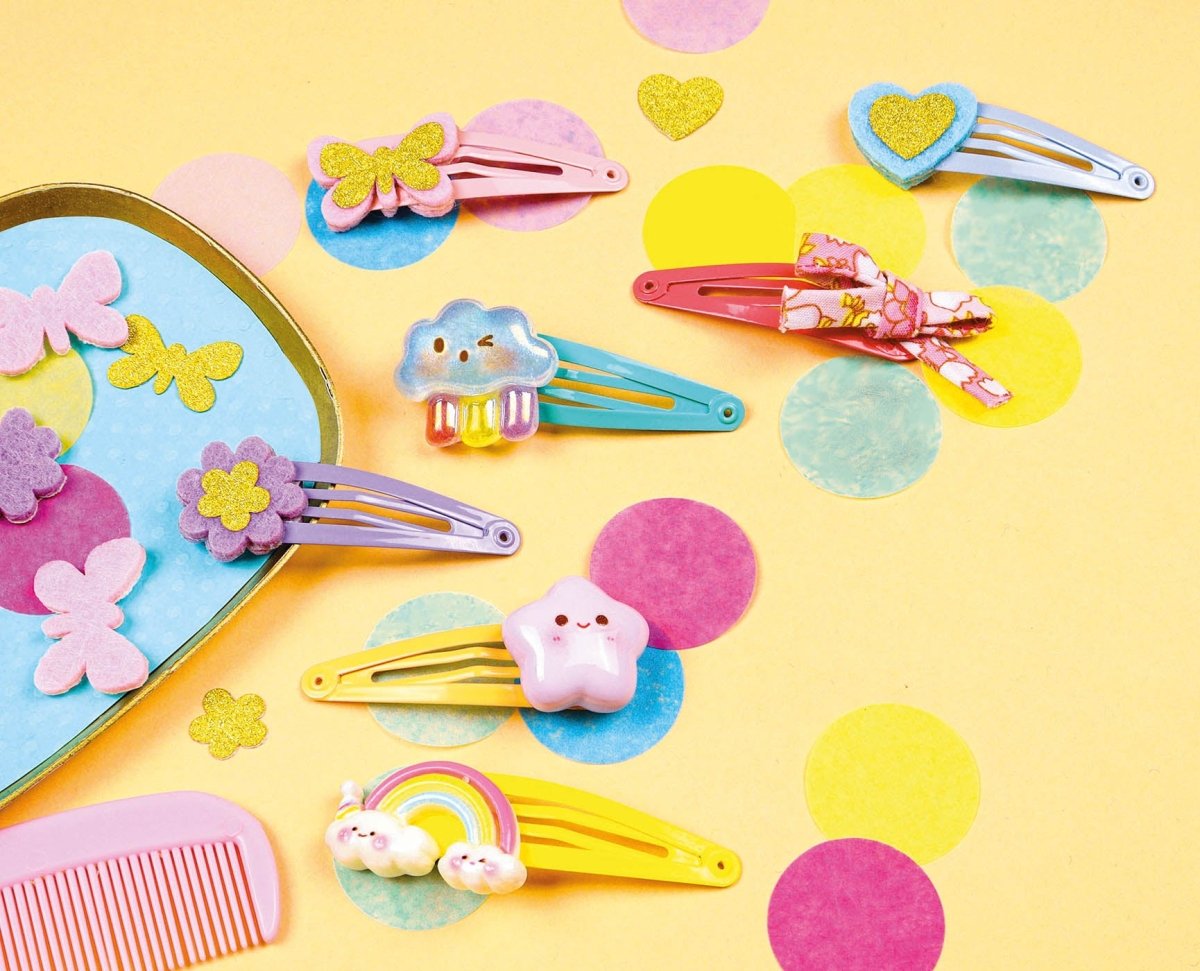 Mon semainier de barrettes arc - en - ciel - Art & bricolage - Boutique LeoLudo - Auzou