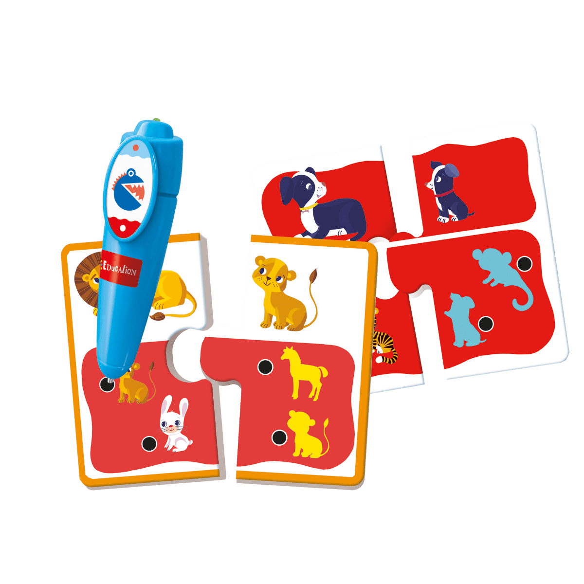 Mon stylo interactif - Les animaux -Jeux éducatifs- Boutique LeoLudo-Clementoni