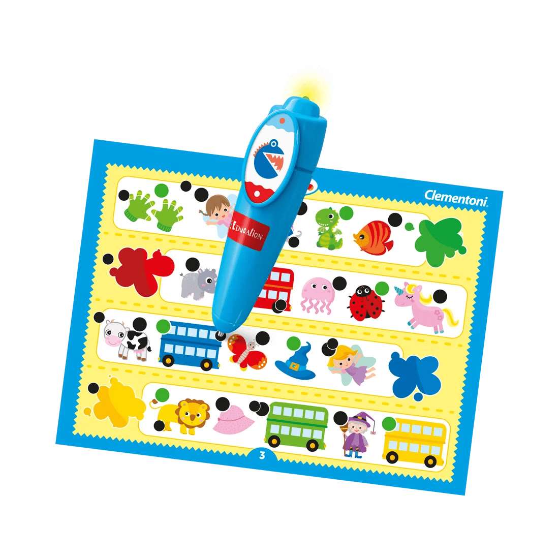 Mon stylo interactif – Premières connaissances -Jeux éducatifs- Boutique LeoLudo-Clementoni