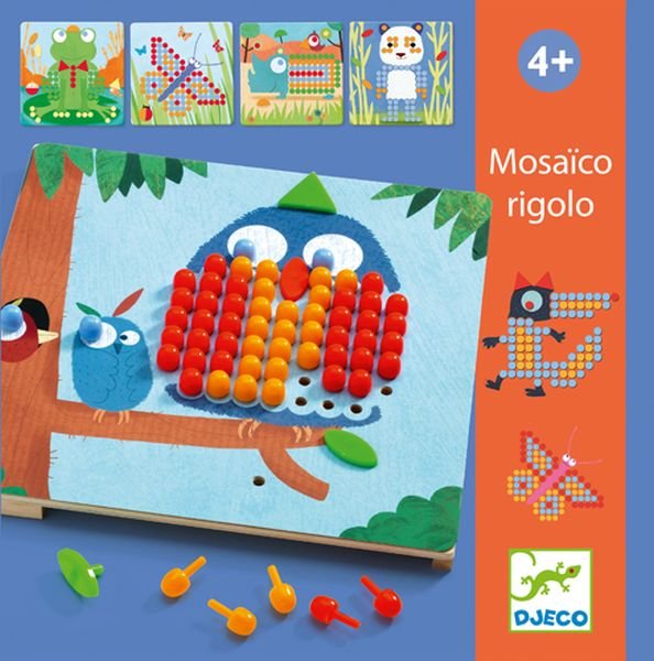 Mosaïco Rigolo - Jeux d'assemblage - Boutique LeoLudo - Djeco
