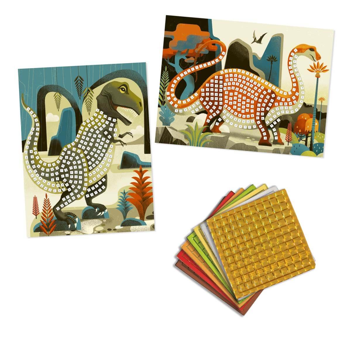 Mosaïques - Dinosaures - Art & bricolage - Boutique LeoLudo - Djeco