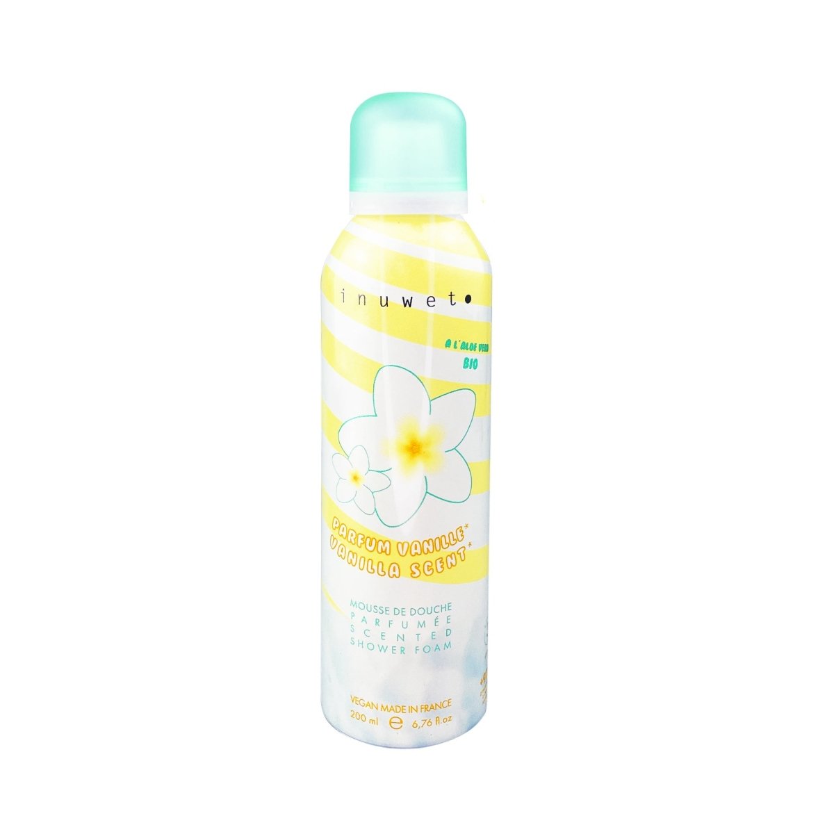 Mousse de douche - Vanille 200ml -Soins et hygiène- Boutique LeoLudo-inuwet