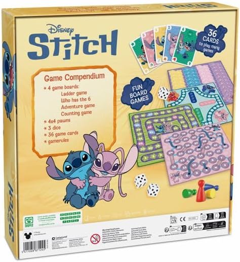 Multijeux - Stitch - Jeux de société - Boutique LeoLudo - Shuffle