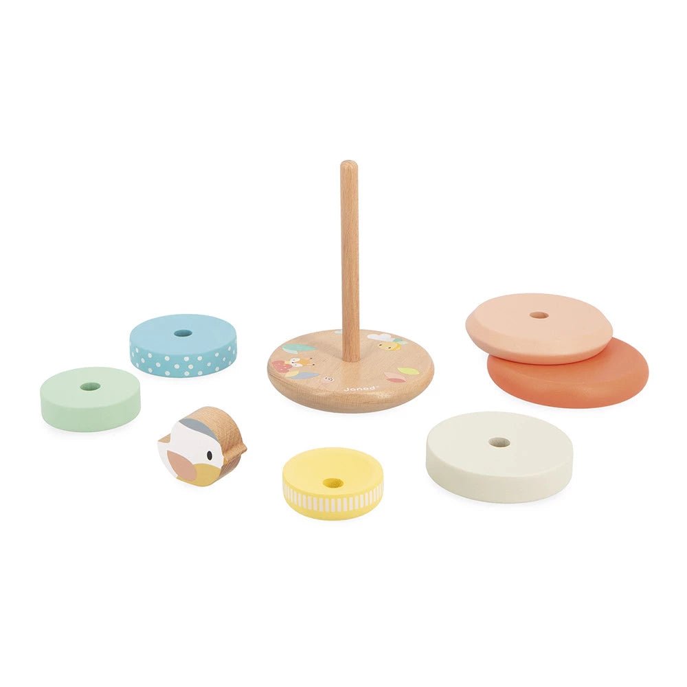 Nid à empiler Pure - Jouets à trier & empiler - Boutique LeoLudo - Janod