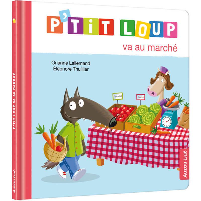 Coffret Ma bibliothèque P'tit Loup - Vive la nature-Auzou-Boutique LeoLudo