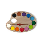 Palette de peinture pour enfants – 12 couleurs - Art & bricolage - Boutique LeoLudo - DeSerres