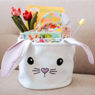 Panier lapin de Pâques (vide) - Rangement - Boutique LeoLudo - LeoLudo