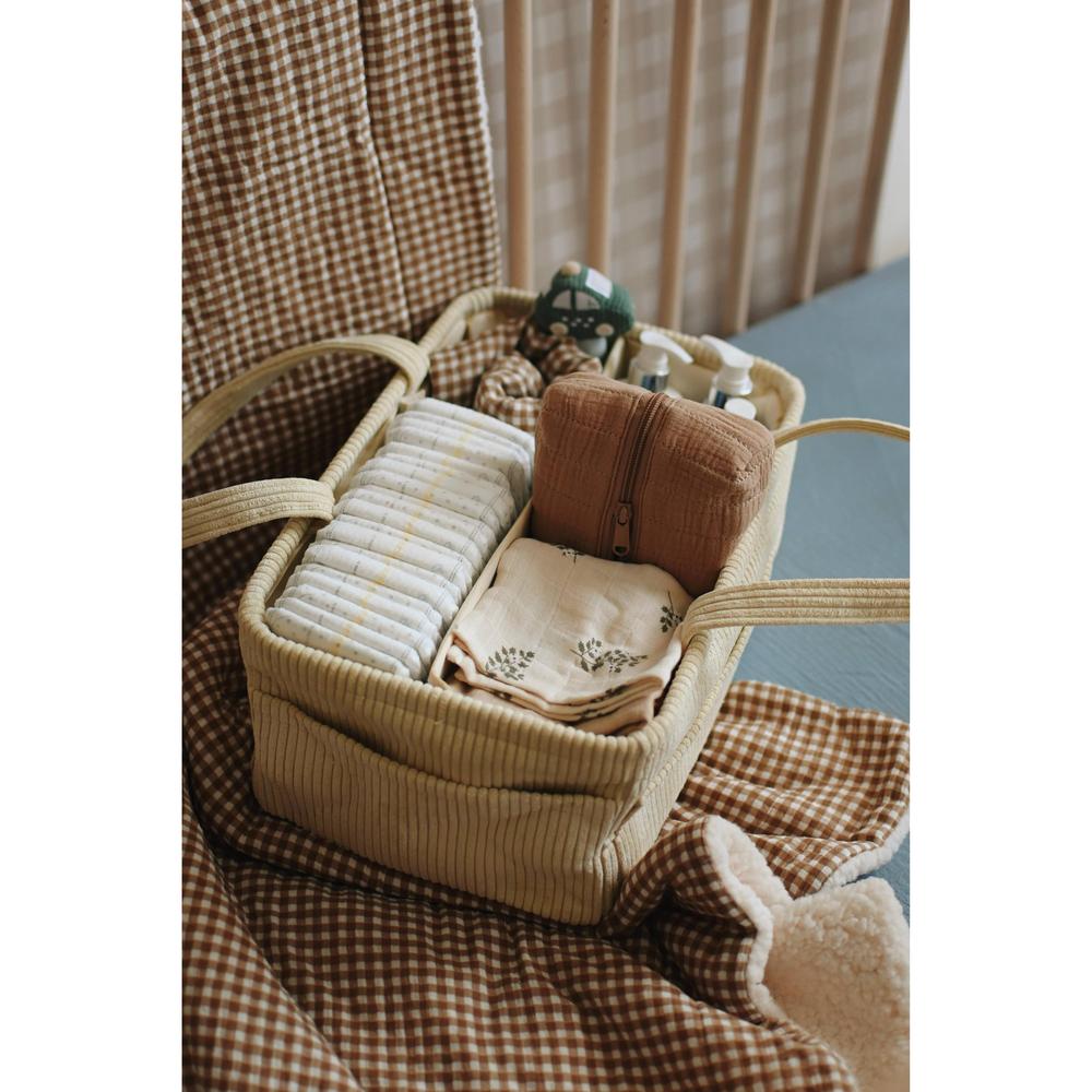 Panier organisateur de couches - Crème - Accessoires à langer - Boutique LeoLudo - Minika