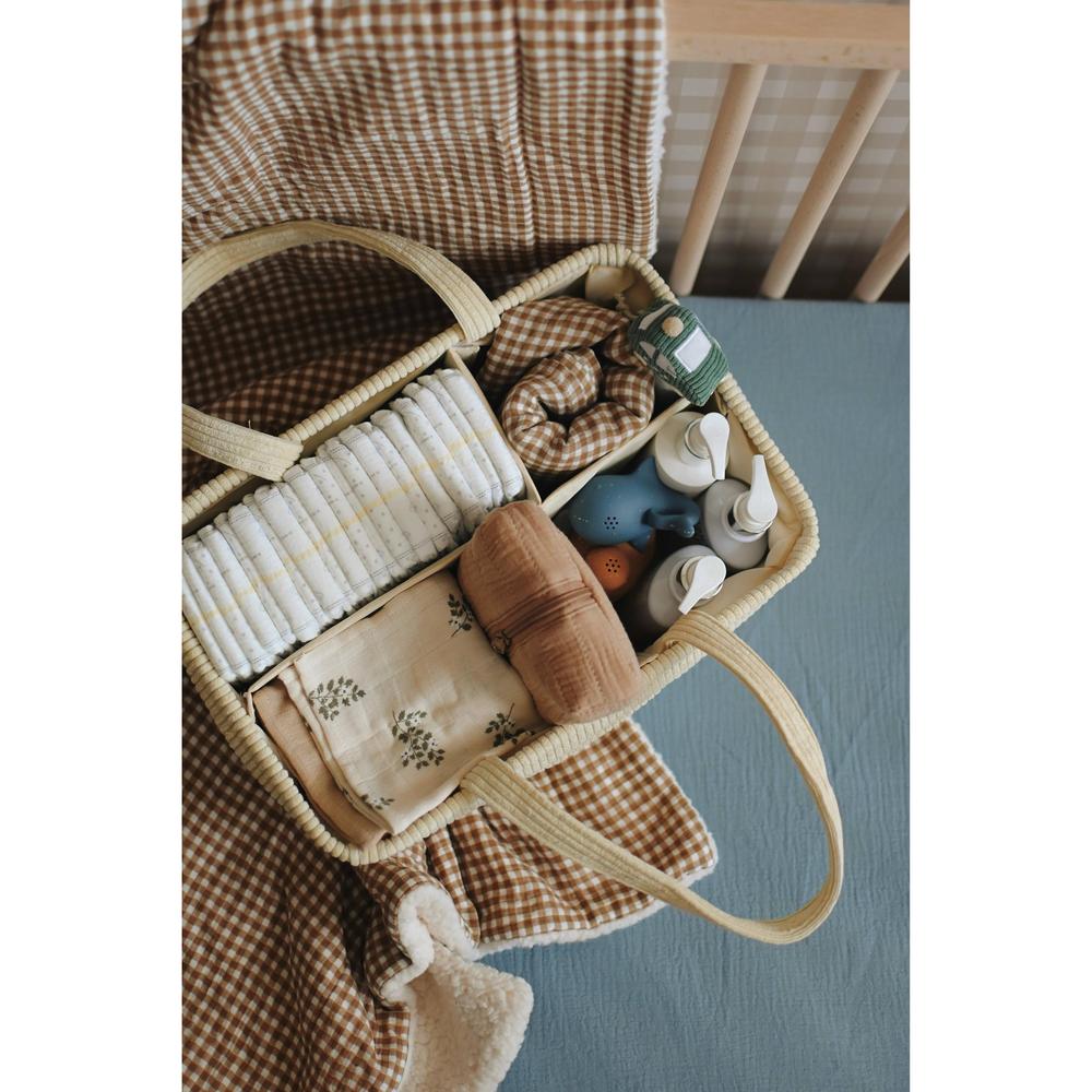 Panier organisateur de couches - Crème - Accessoires à langer - Boutique LeoLudo - Minika