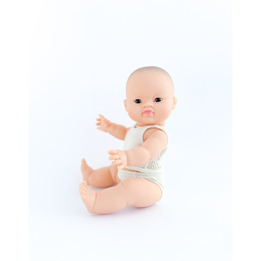 Poupée bébé Gordis en pyjama - Henry aux yeux bruns-Paola Reina-Boutique LeoLudo