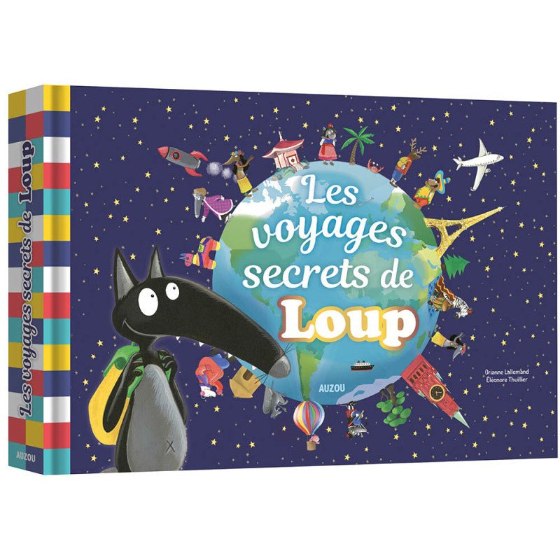 Papiers découpés: Les voyages secrets de Loup - Livres - Boutique LeoLudo - Auzou