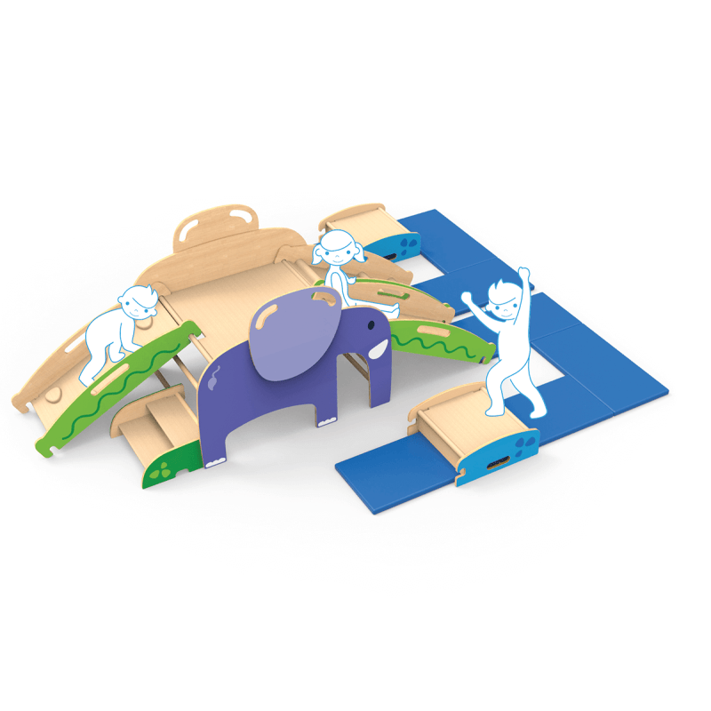 Parcours moteur - Wild Climber - Jeu actif - Boutique LeoLudo - Beleduc