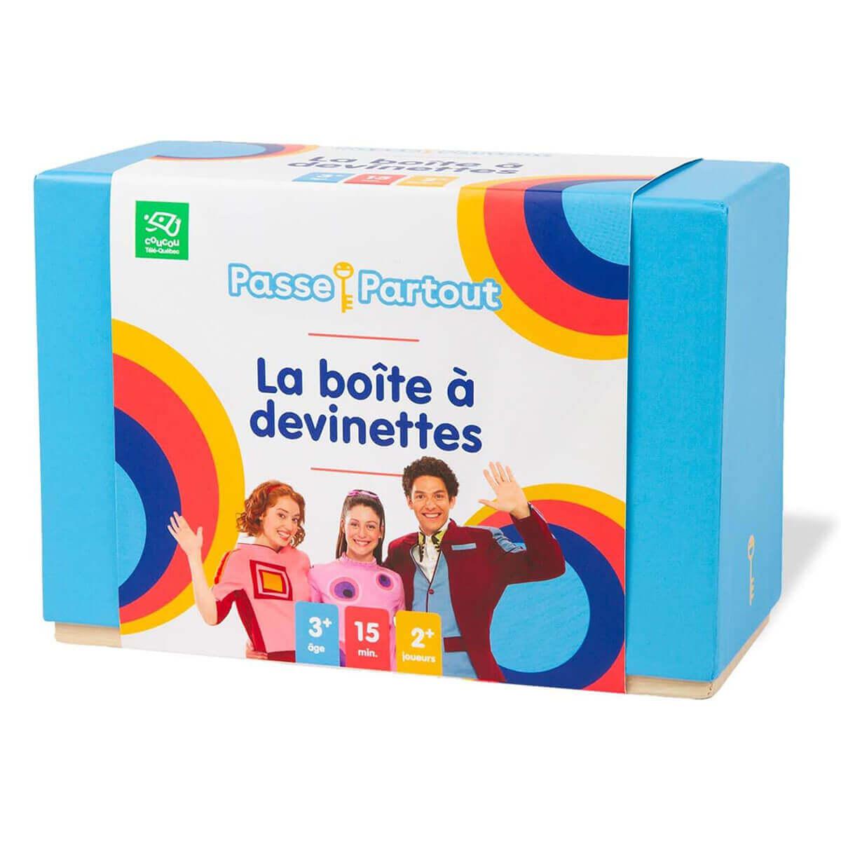 Passe - Partout - La boîte à devinettes - Jeux de société - Boutique LeoLudo - Passe - Partout